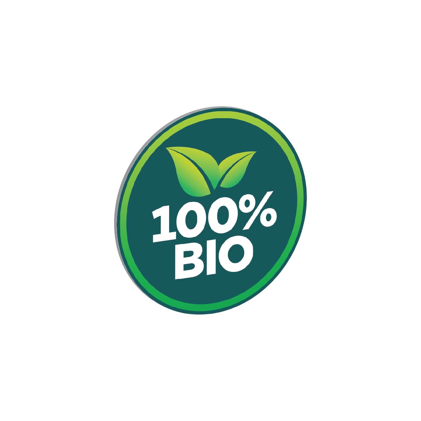 Bio Logo Schild Rund
