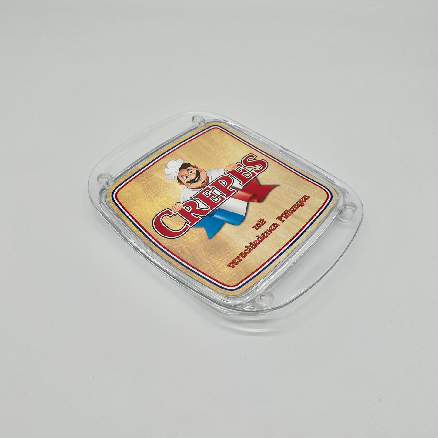 Münzteller Crêpes mit Koch