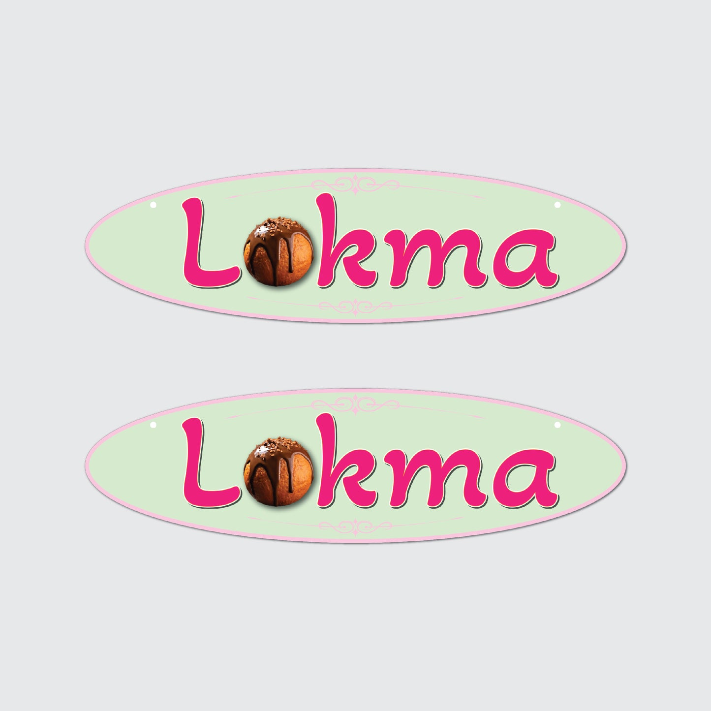 2er Set Lokma Unterhänger