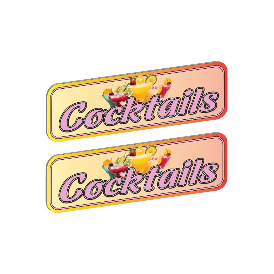 2er Set Cocktail Unterhänger