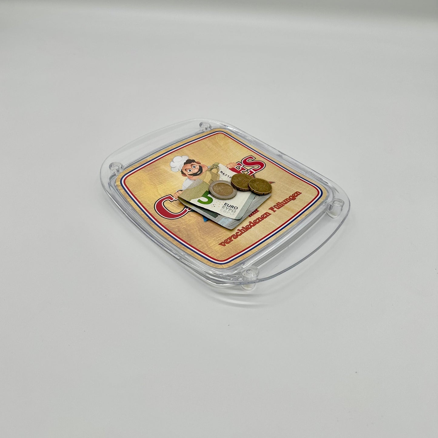 Münzteller Crêpes mit Koch