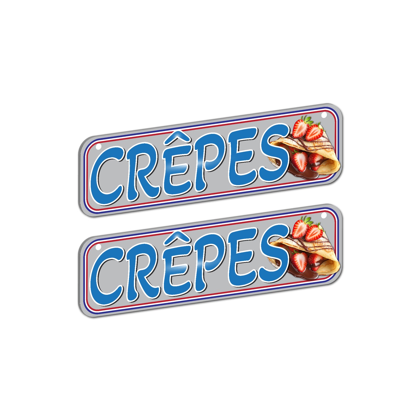 2er Set Crêpes Unterhänger