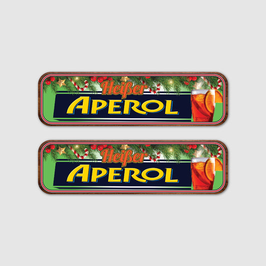 2er Set Weihnachtliche Aperol Unterhänger