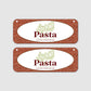 2er Set Pasta Unterhänger