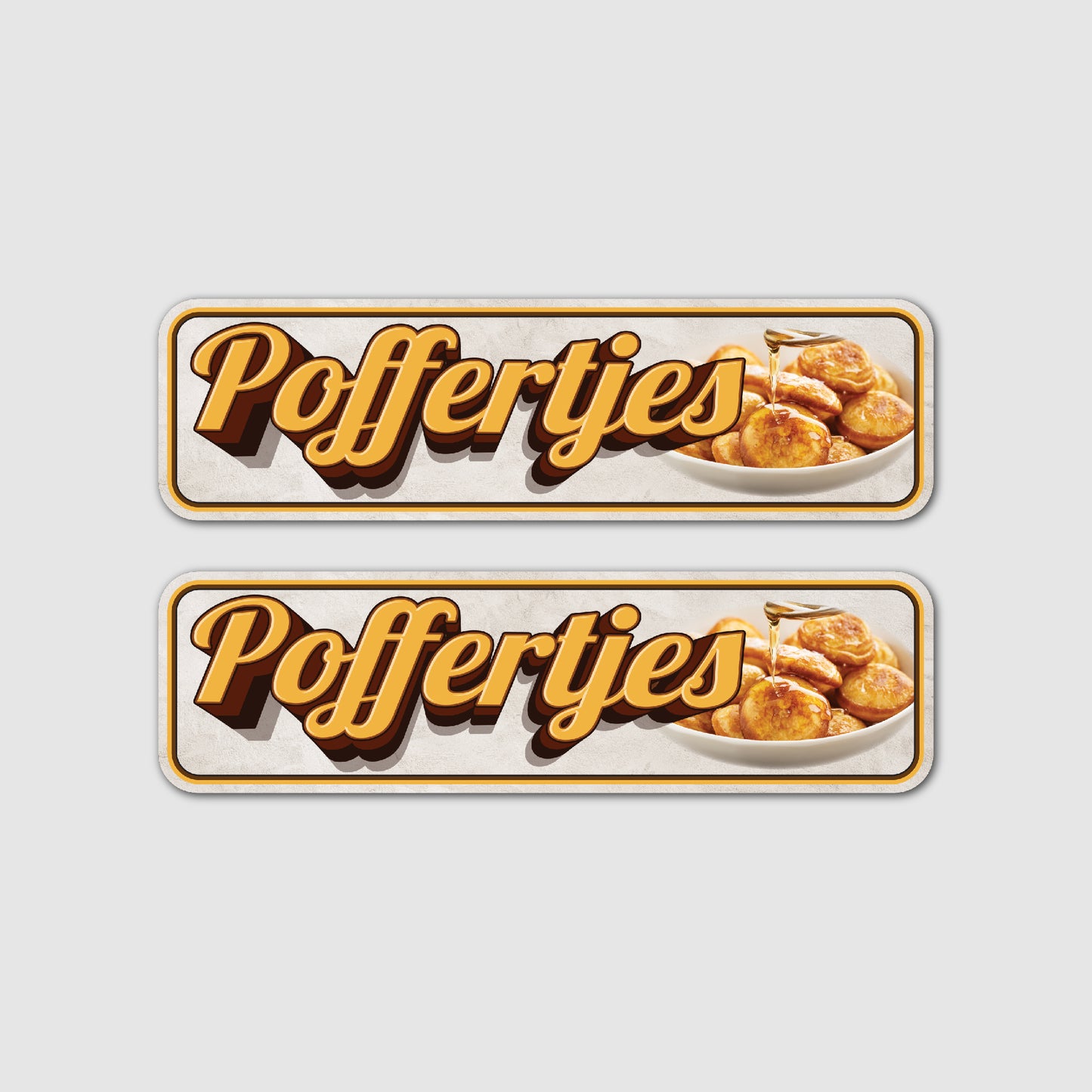 2er Set Poffertjes Unterhänger