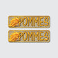 2er Set Pommes Unterhänger