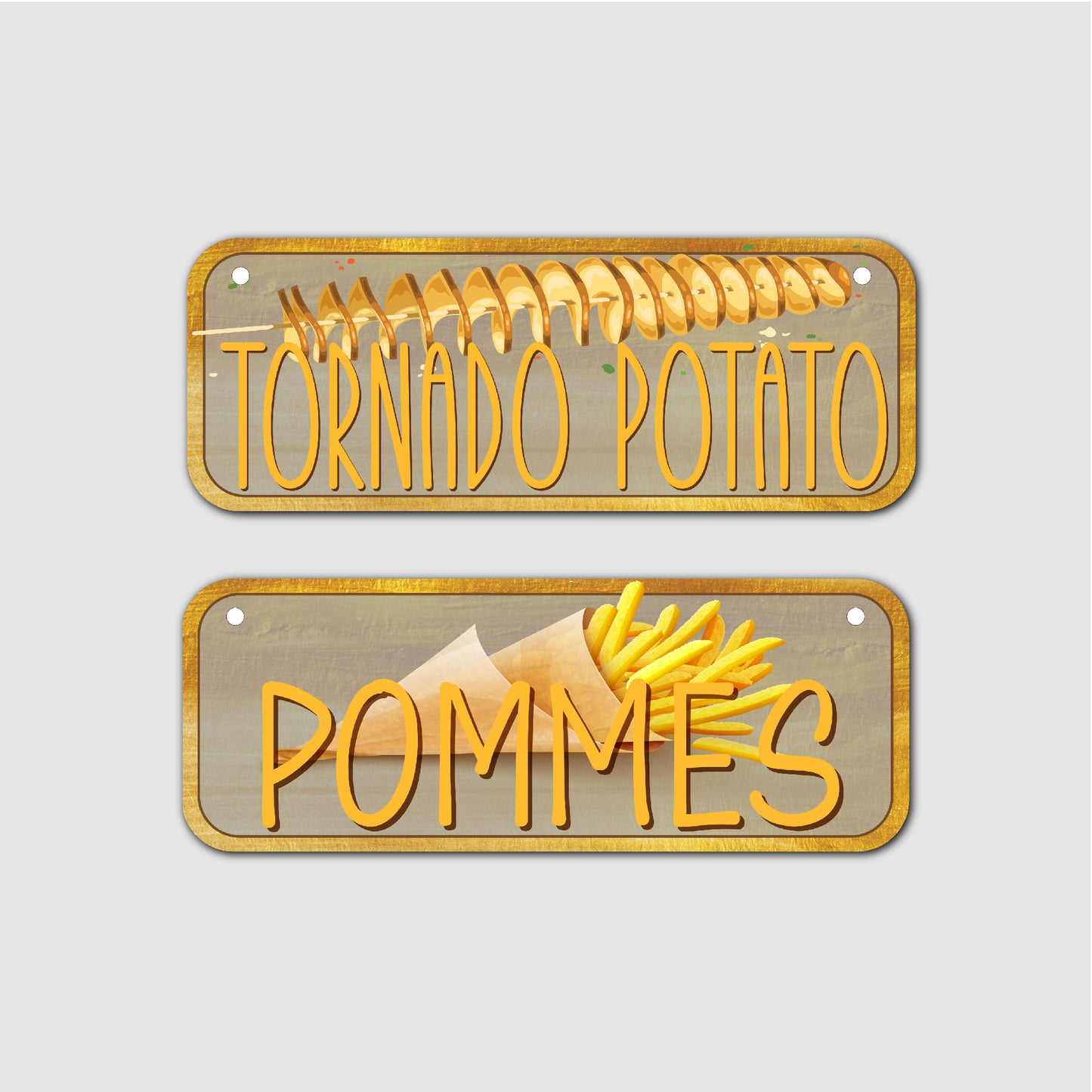 Pommes/Potato Tornado Kollektion