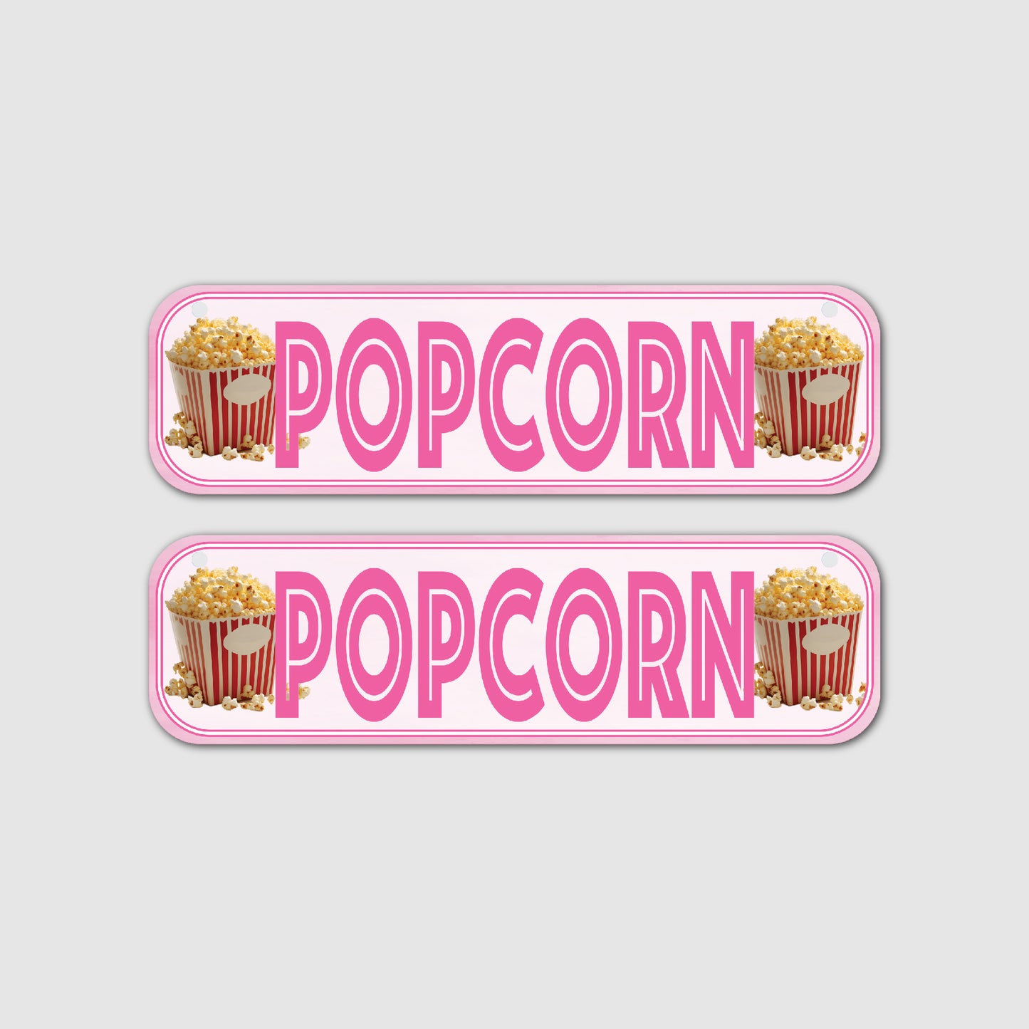 2er Set Popcorn Unterhänger