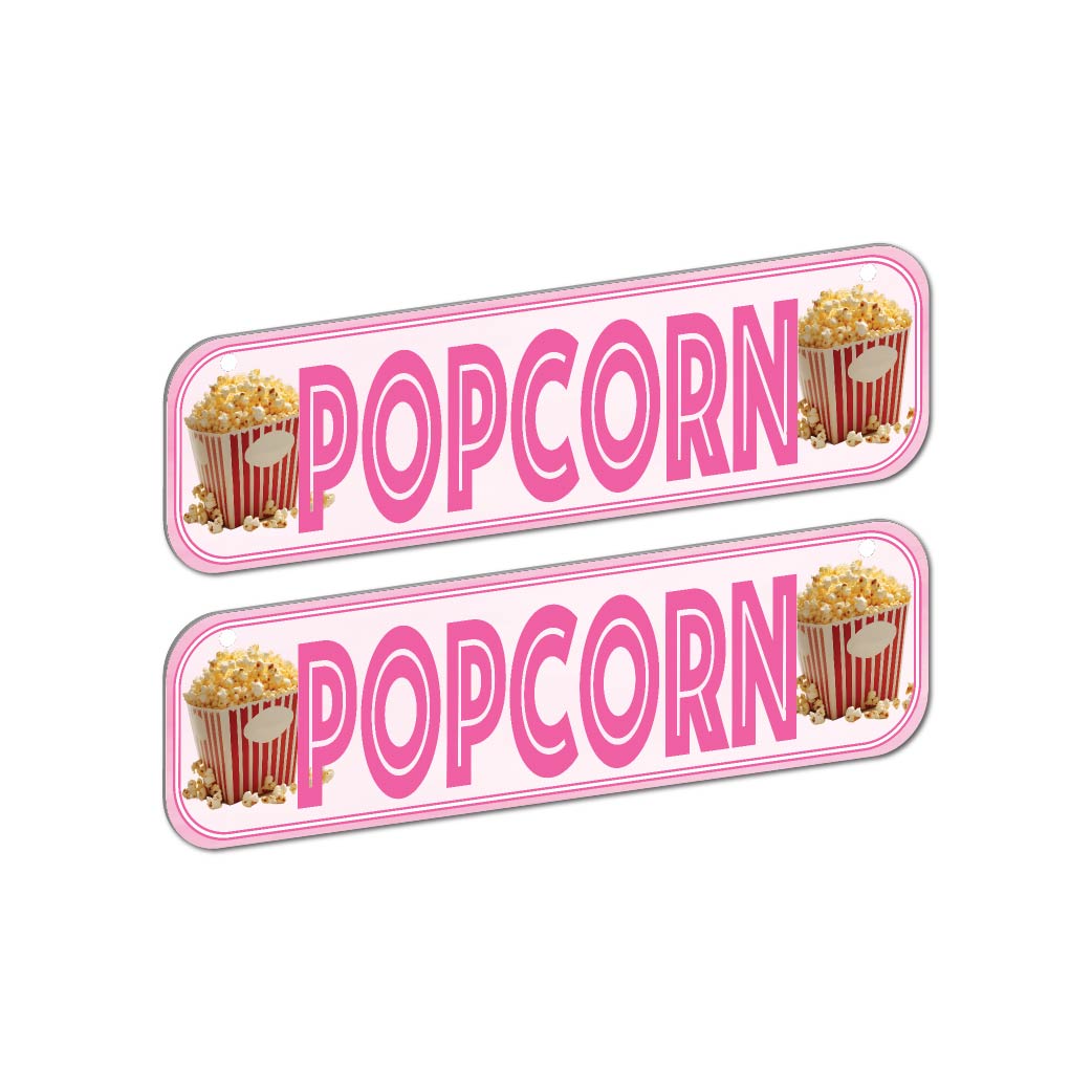 2er Set Popcorn Unterhänger