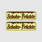 2er Set Schoko-Früchte Unterhänger