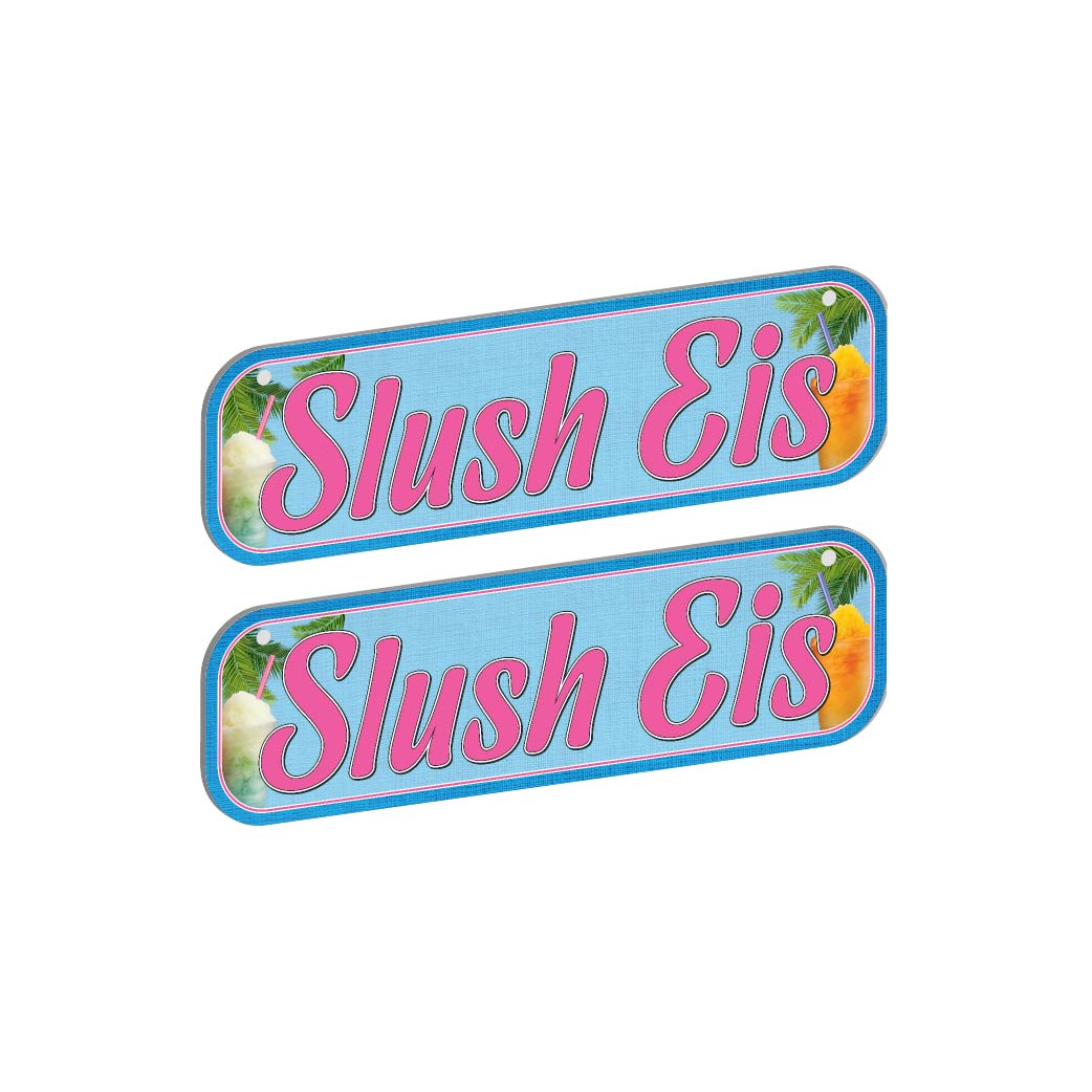 2er Set Slush Eis Unterhänger