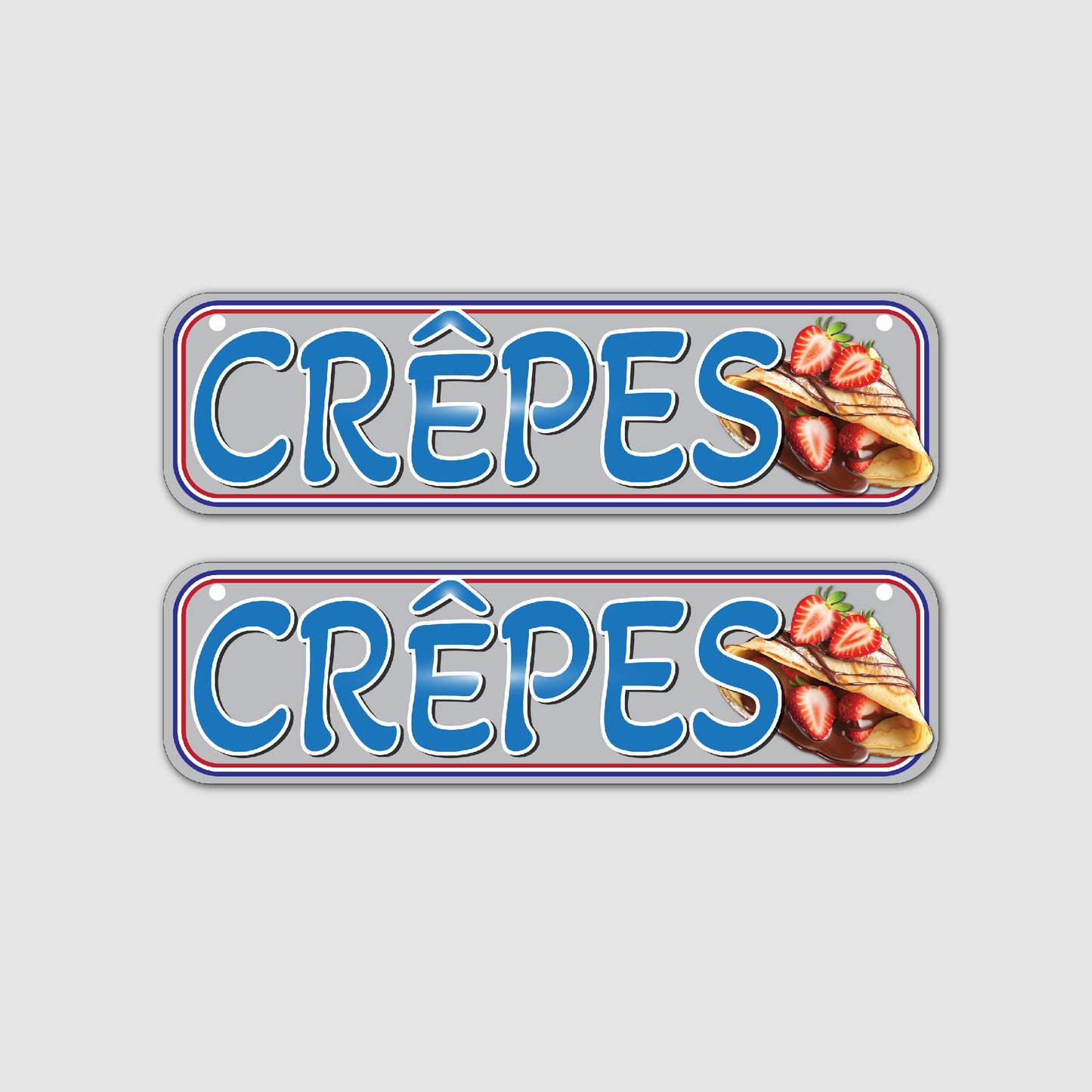 2er Set Crêpes Unterhänger