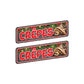 2er Set Weihnachtliche Crêpes Unterhänger (verschiedene grau/schwarz Töne)