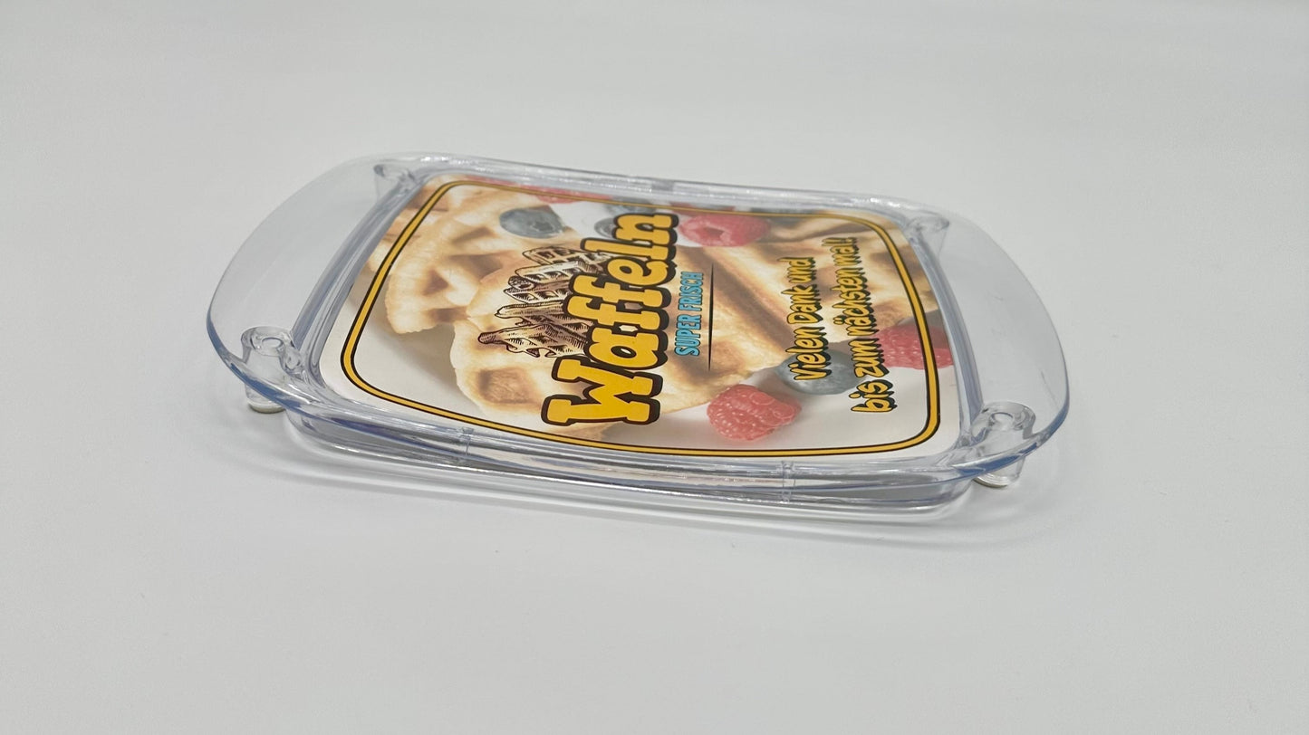 Münzteller Waffeln